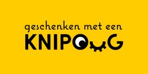 Logo van geschenken met een knipoog