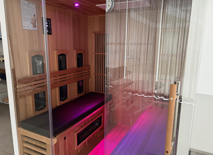 Alle bewoners mogen deze sauna vrij gebruiken.