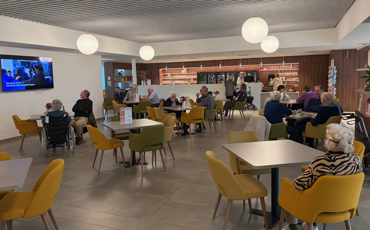 Welkom voor een tastje kaffee met ne pannekoeke!