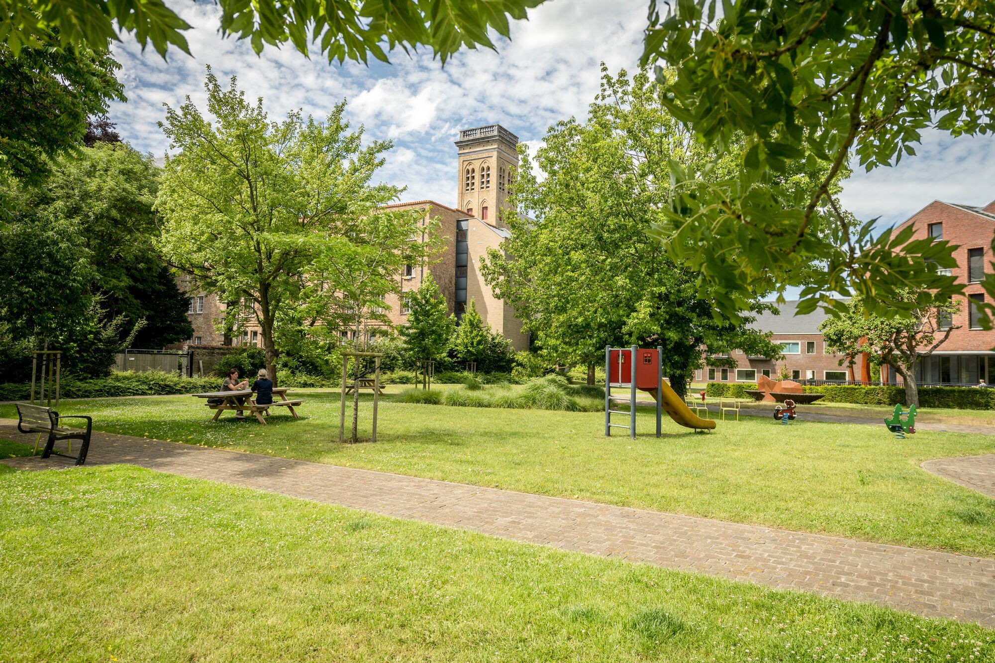 een foto van het buurtpark Ter Potterie